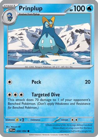 Prinplup (28) - Phantasmal Flames