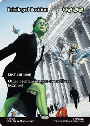 Privileged Position (092) - Marvel Universe