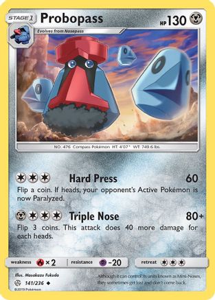 Probopass (141) Reverse Holofoil - Cosmic Eclipse