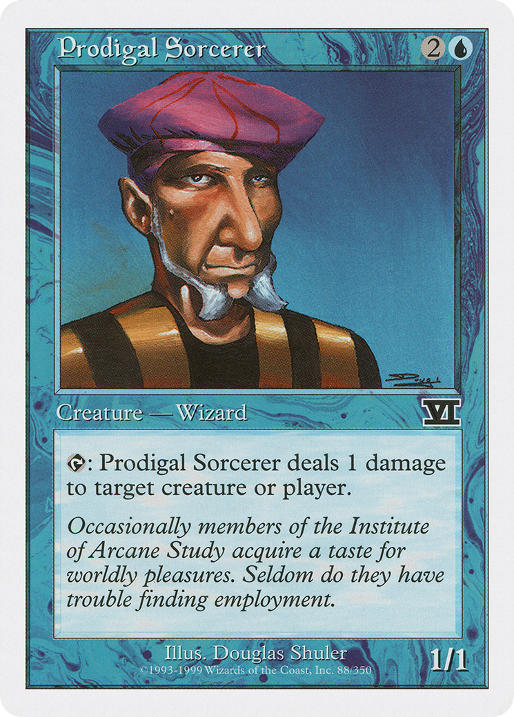 Prodigal Sorcerer (088) - Classic Sixth Edition