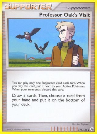 Professor Oak's Visit (122) - Secret Wonders