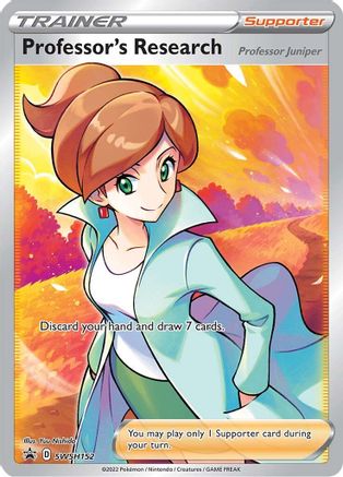 Professor's Research (Full Art) (SWSH152) Holofoil - Black Star Promos