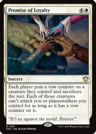Promise of Loyalty (161) - Commander: Secrets of Strixhaven