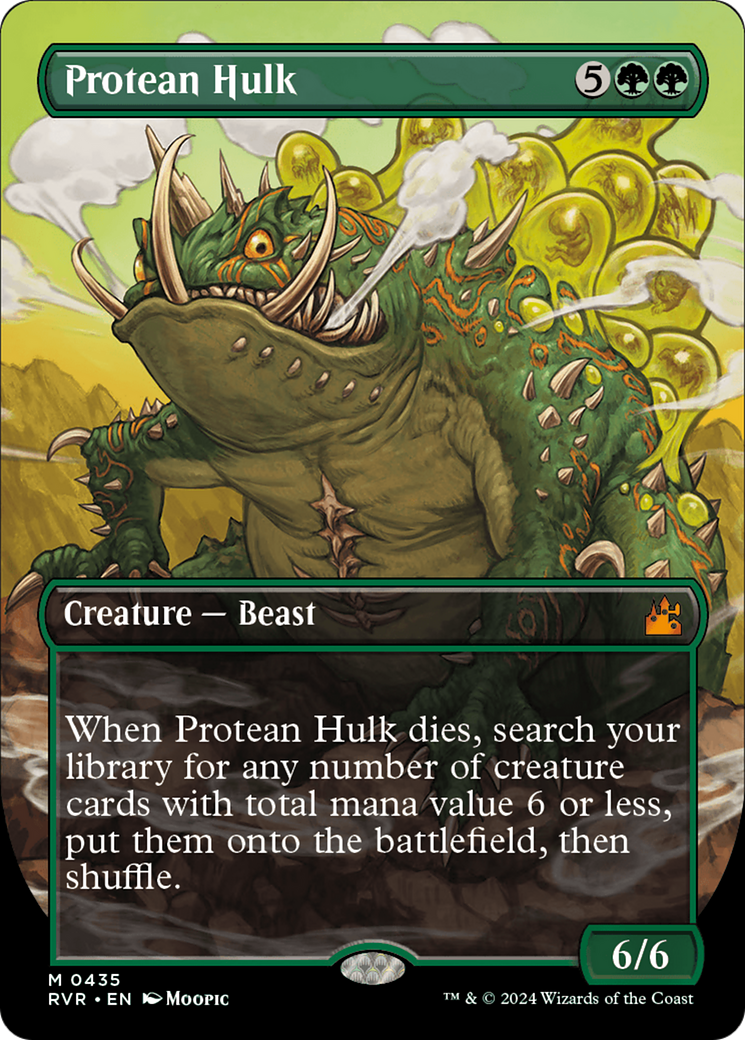 Protean Hulk (Anime Borderless) (435) Foil - Ravnica Remastered