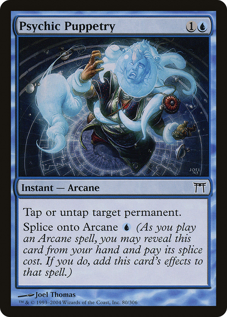 Psychic Puppetry (080) Foil - Champions of Kamigawa
