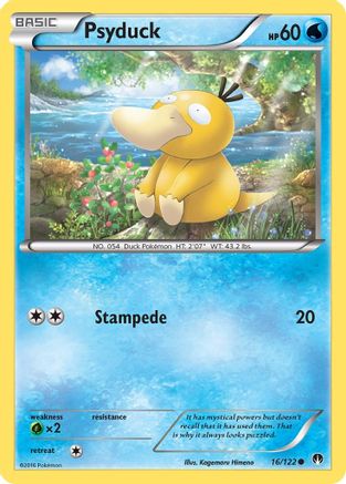 Psyduck (16) Reverse Holofoil - BREAKpoint