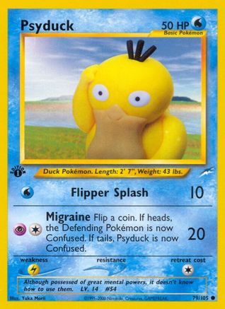 Psyduck (79) (1st Edition) - Neo Destiny
