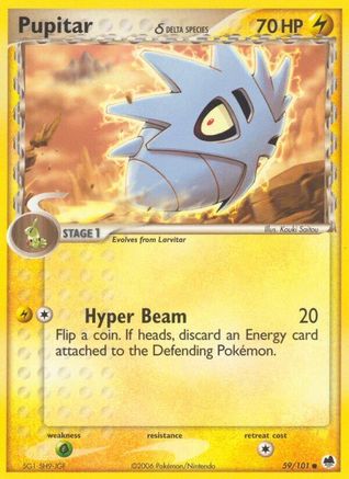 Pupitar (Delta Species) (59) - Dragon Frontiers