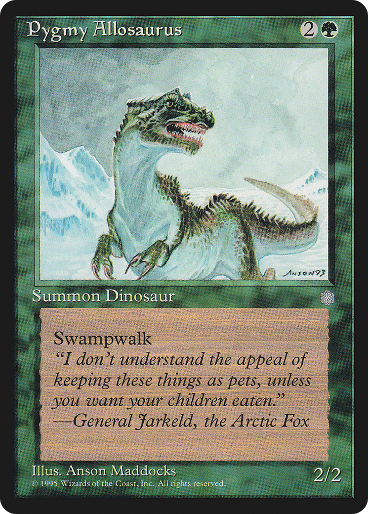 Pygmy Allosaurus - Ice Age