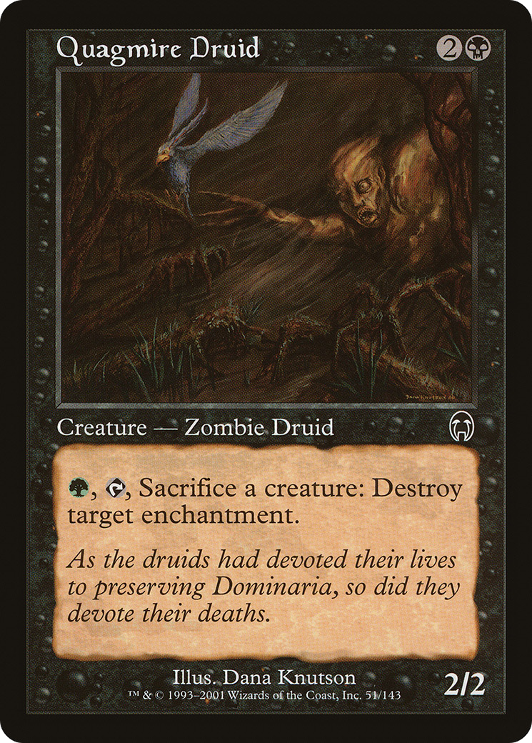 Quagmire Druid (051) Foil - Apocalypse