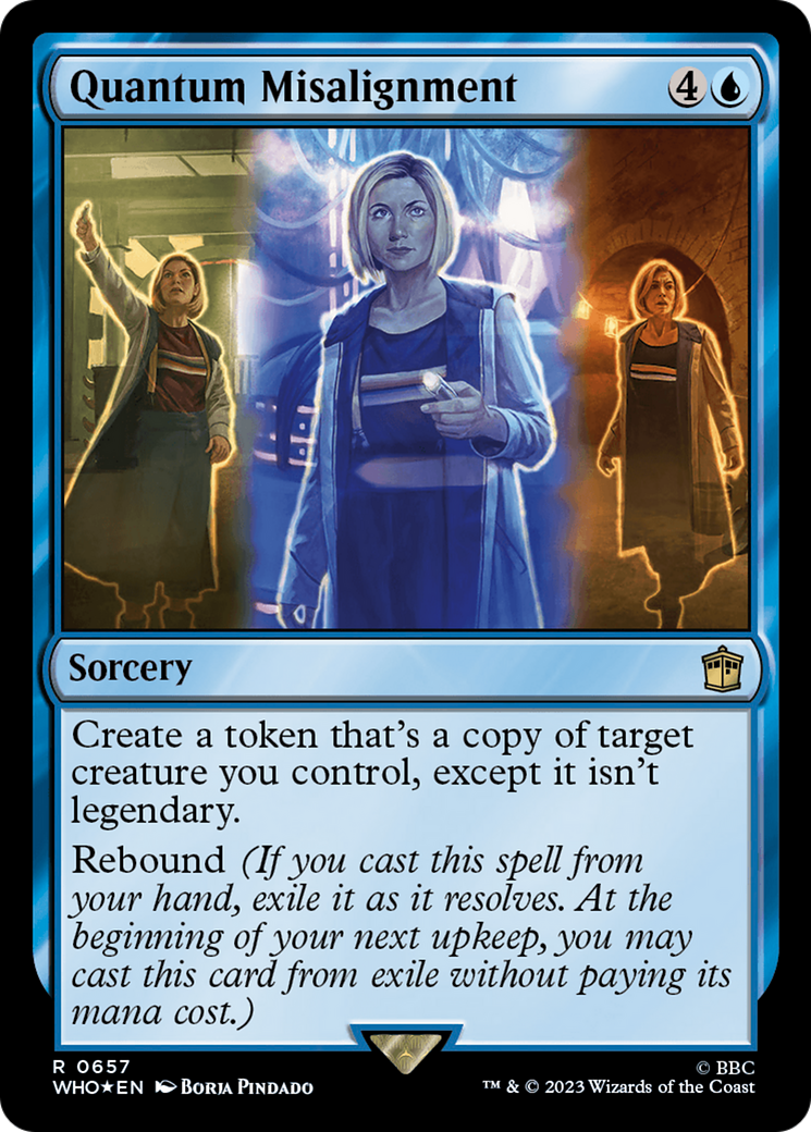 Quantum Misalignment (657) Surge Foil - Doctor Who