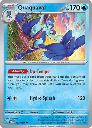 Quaquaval (52) Reverse Holofoil - Surging Sparks
