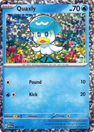 Quaxly (3) Holofoil - McDonalds Promos 2023