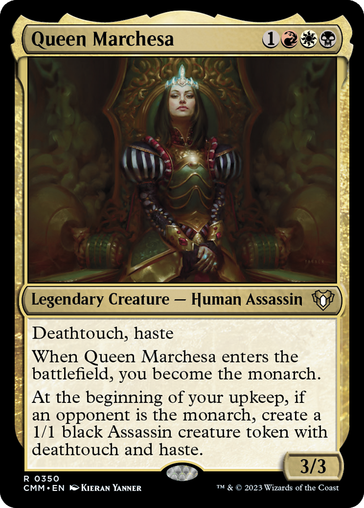 Queen Marchesa (350) Foil - Commander Masters