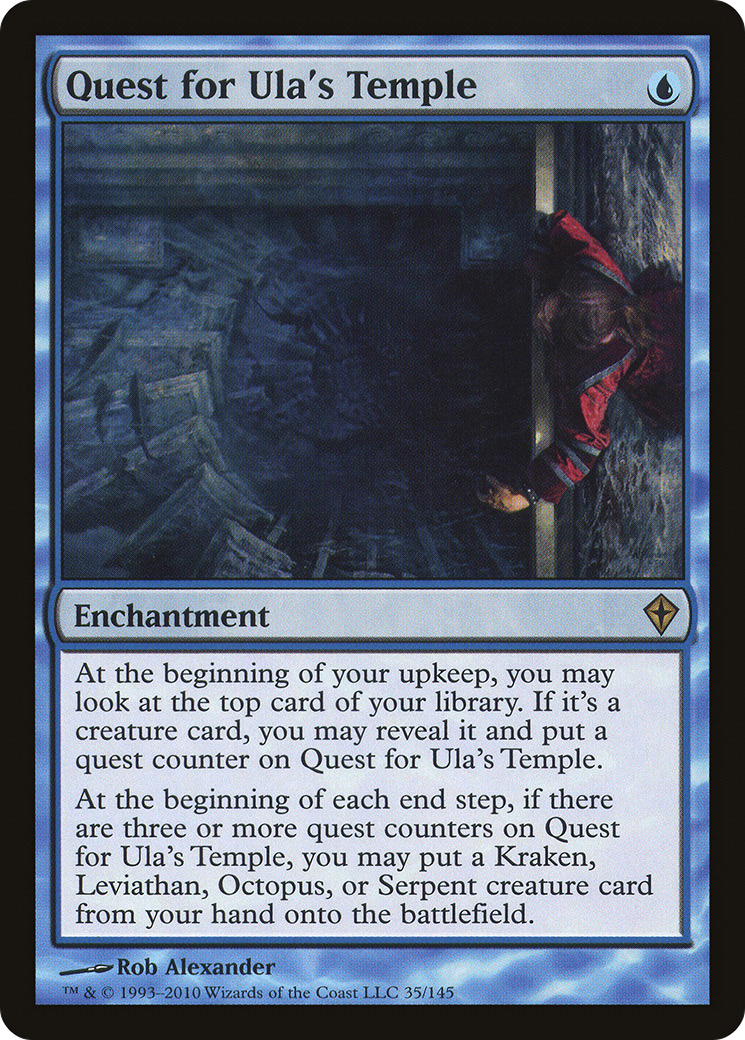 Quest for Ula's Temple (035) Foil - Worldwake