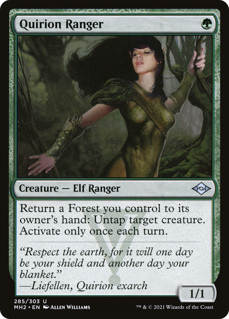 Quirion Ranger (285) Etched Foil - Modern Horizons 2