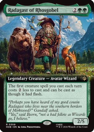 Radagast of Rhosgobel (Extended Art) (309) - The Hobbit