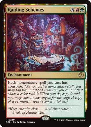 Raiding Schemes (Promo Pack) (239) - Lorwyn Eclipsed