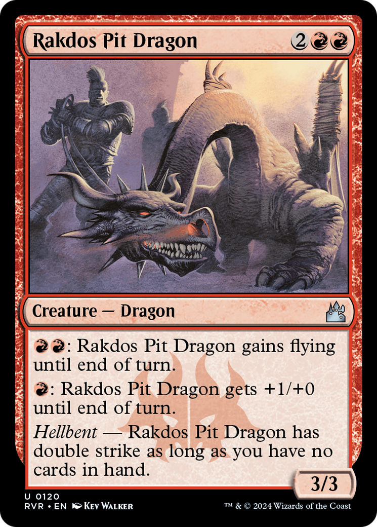 Rakdos Pit Dragon (120) - Ravnica Remastered