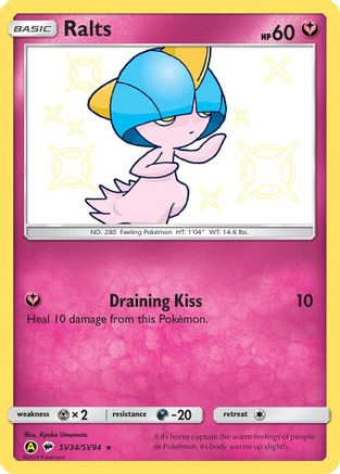 Ralts (SV34) (Shiny Vault) Holofoil - Hidden Fates