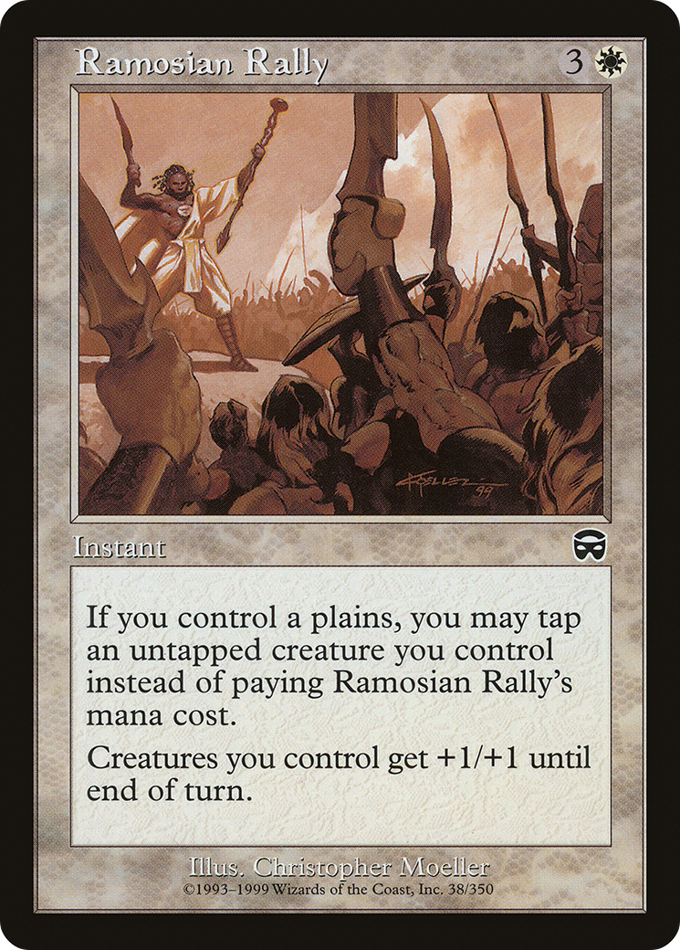 Ramosian Rally (038) Foil - Mercadian Masques