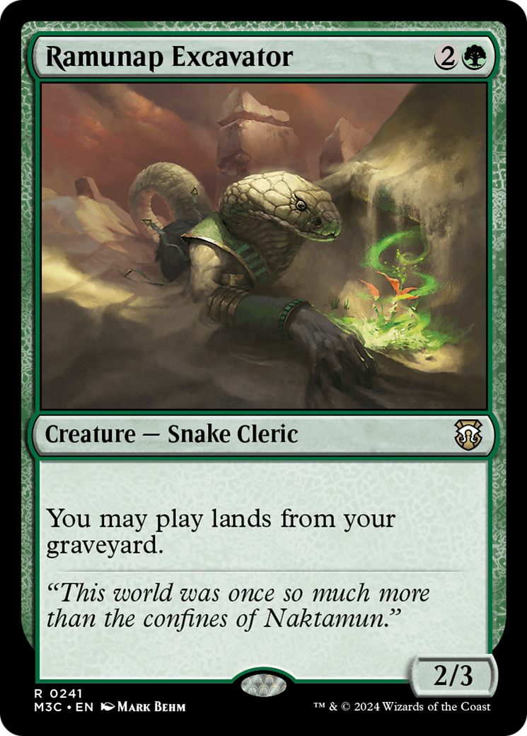 Ramunap Excavator (241) - Commander: Modern Horizons 3