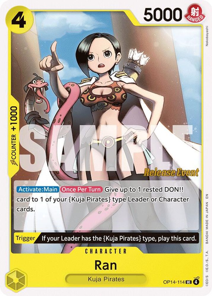 Ran (OP14-114) Release Event Cards