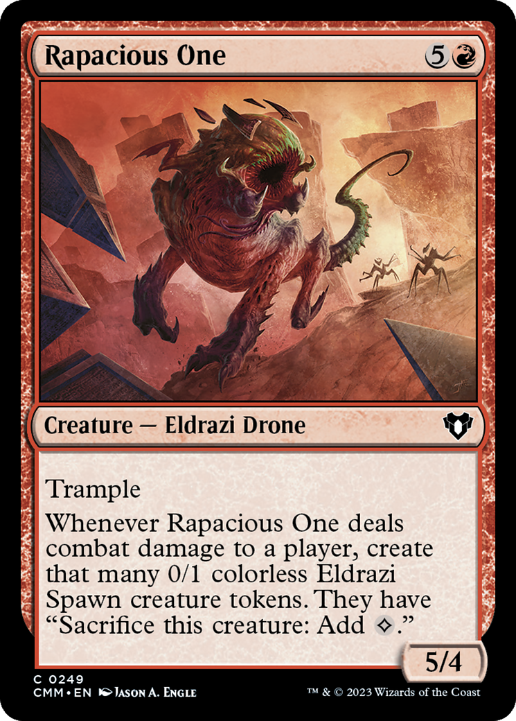 Rapacious One (249) Foil - Commander Masters
