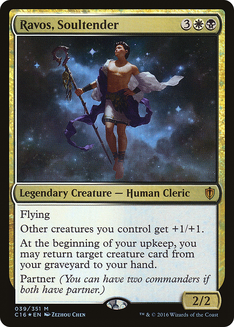 Ravos, Soultender (039) Foil - Commander 2016