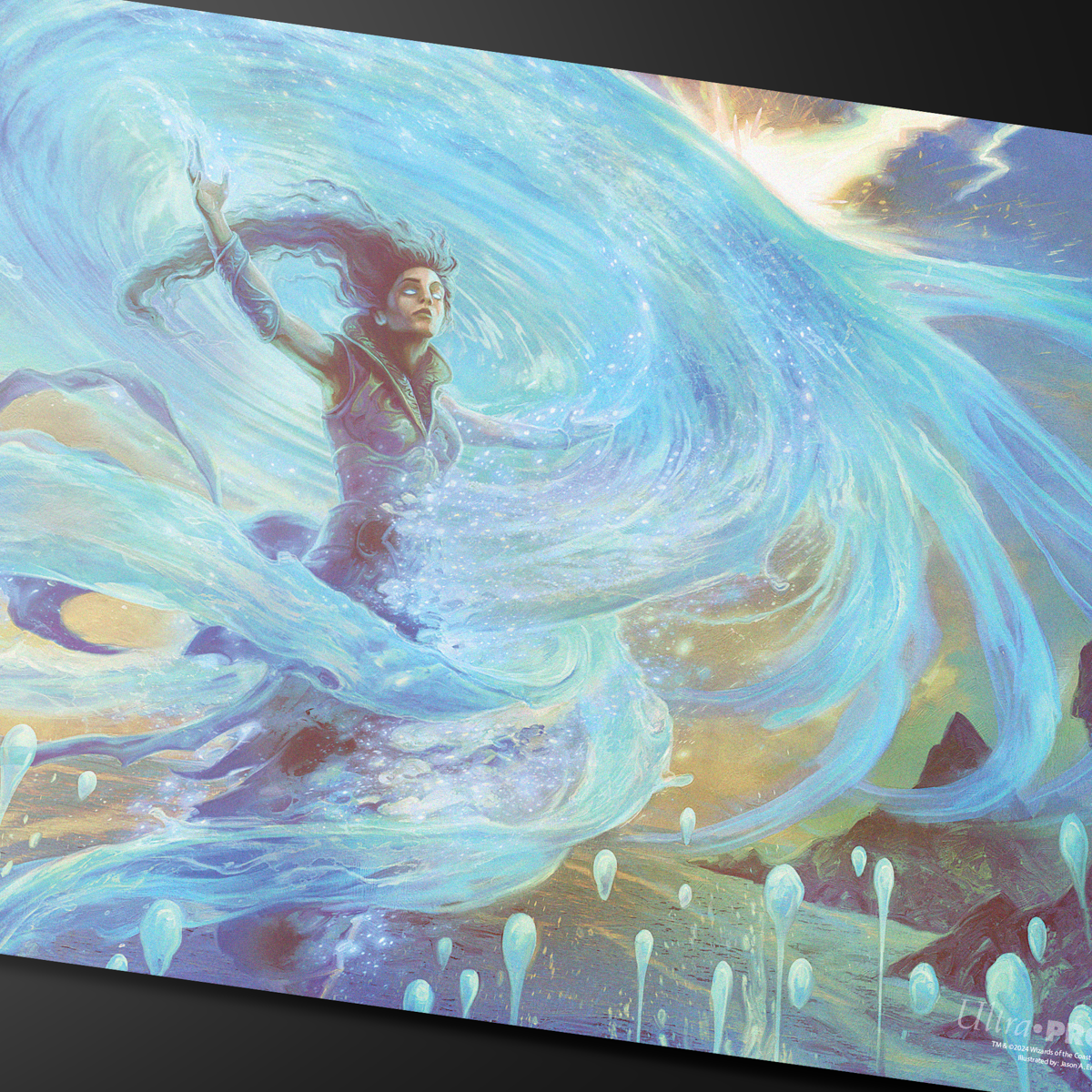 Modern Horizons 3 Playmat Flare of Denial-Silver Goblin