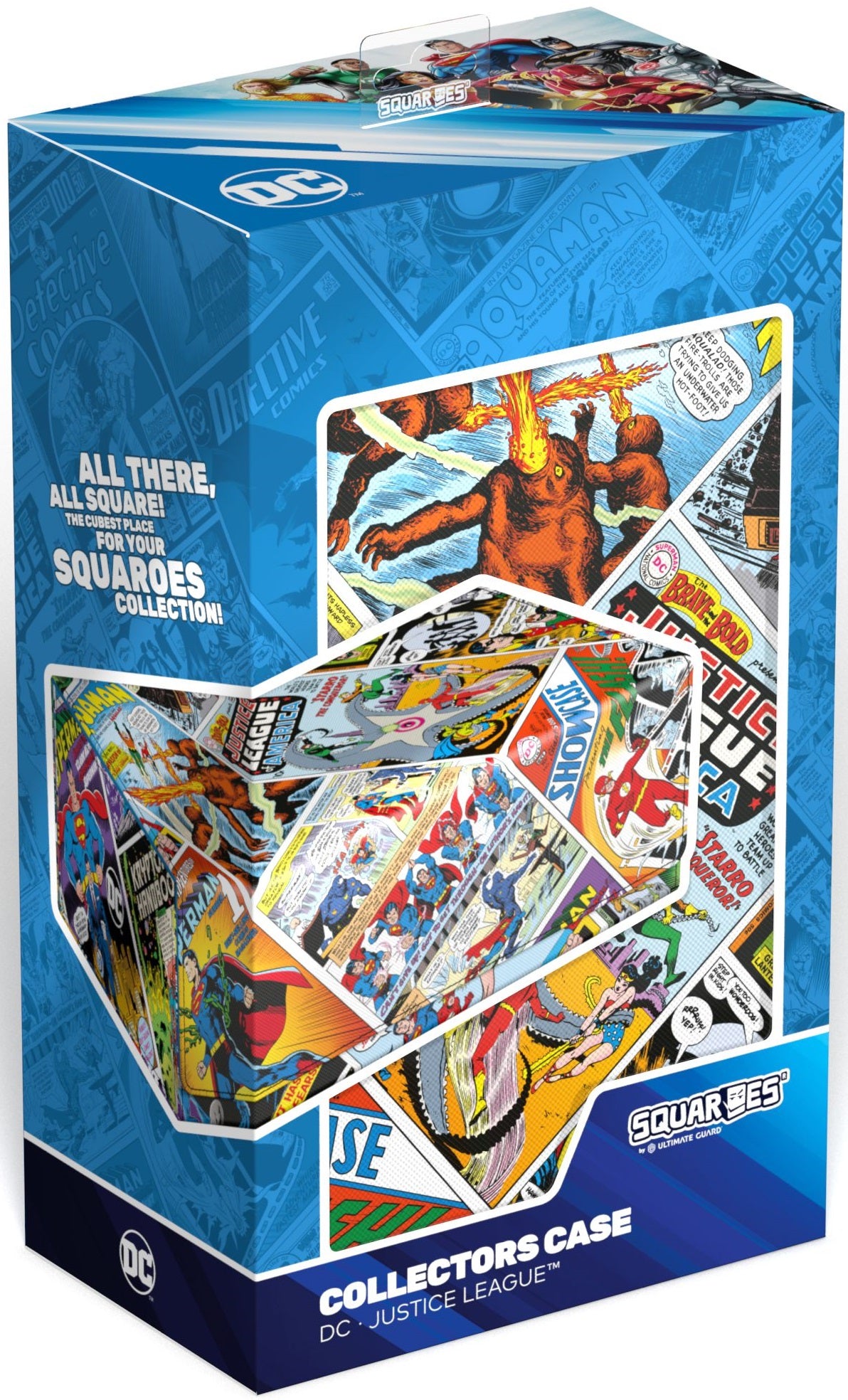 DC Justice League Squaroes - Collectors Case