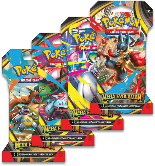 Pokémon TCG: Mega Evolution Sleeved Booster