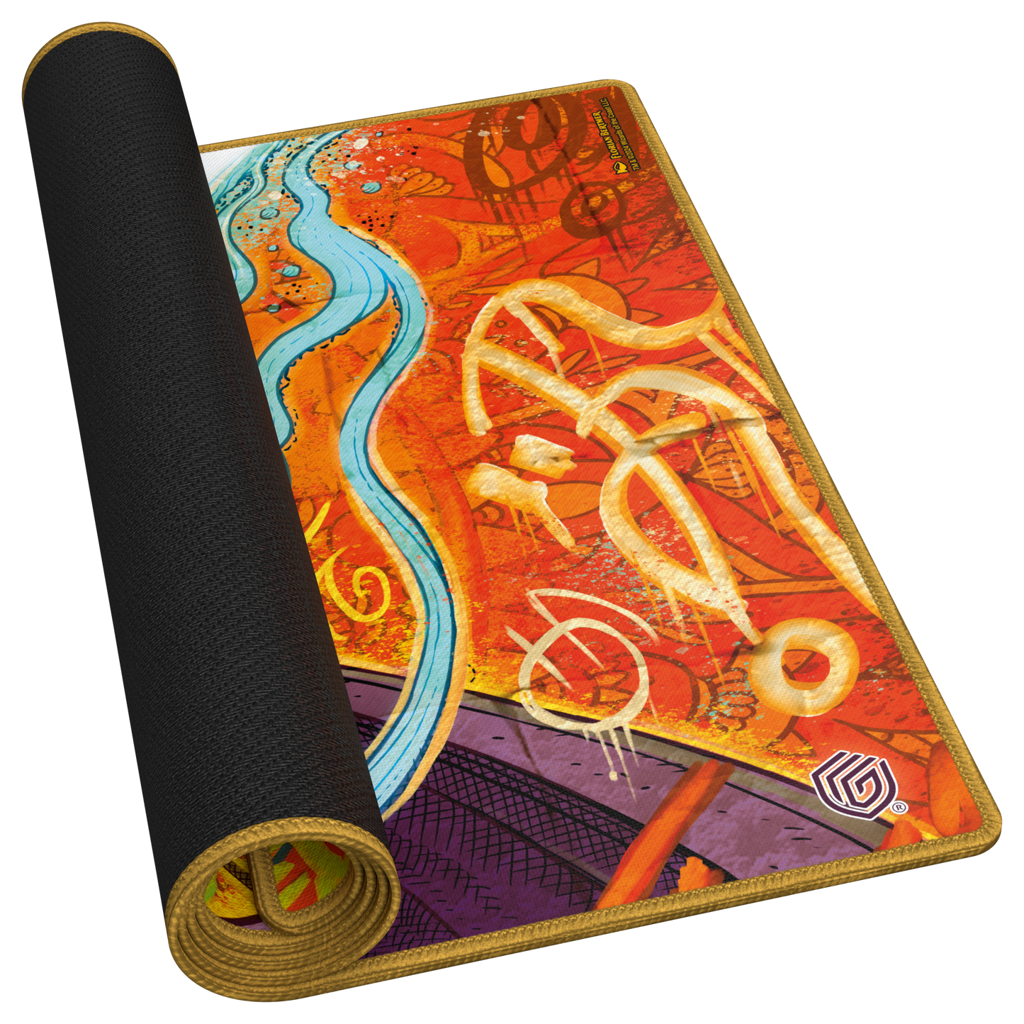 Aetherdrift Playmat Stitched Ketramose, the New Dawn