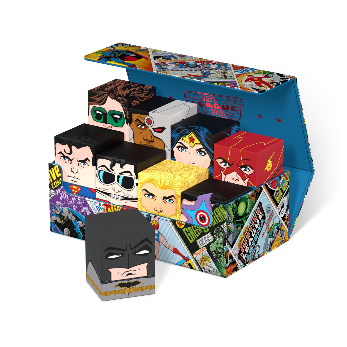 DC Justice League Squaroes - Collectors Case