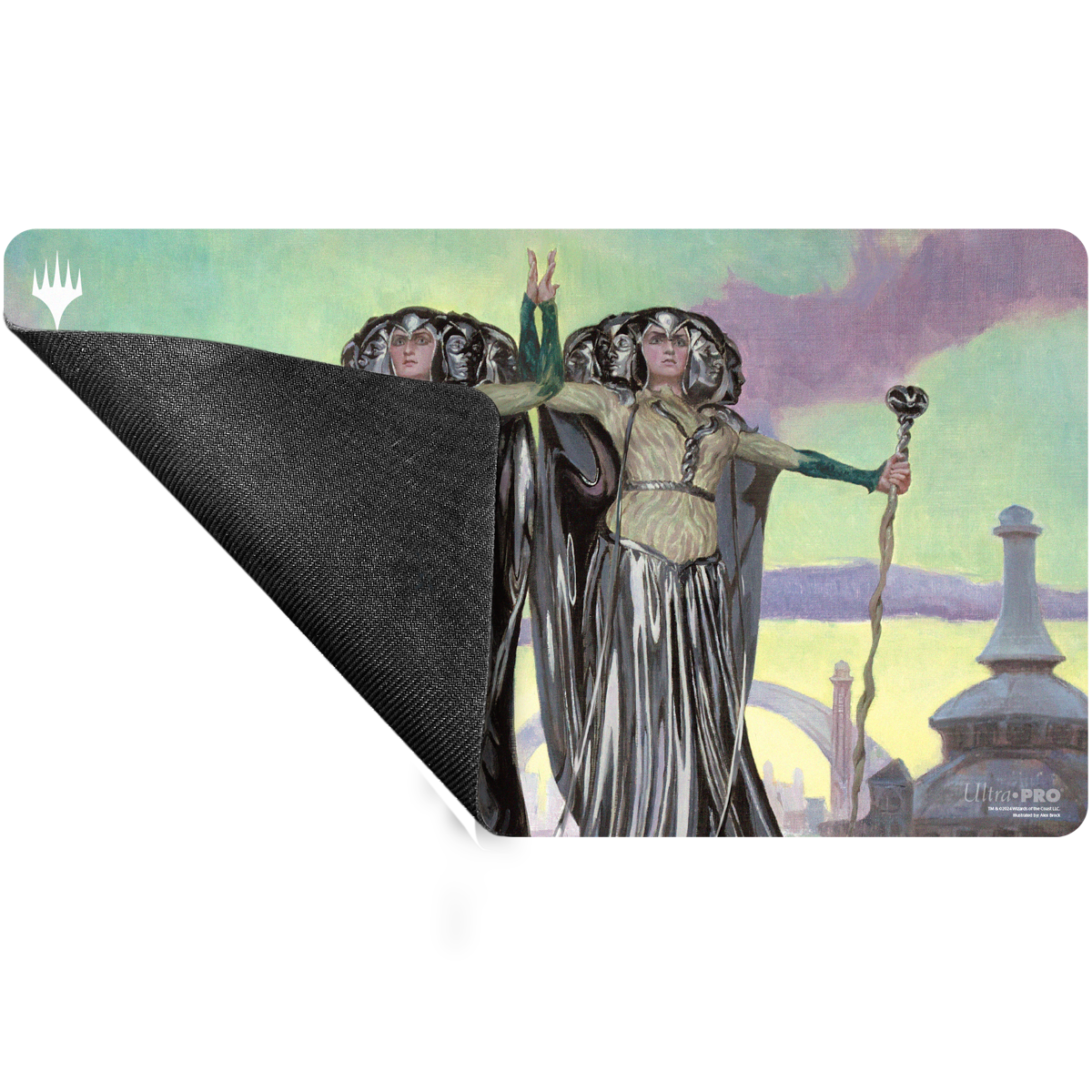 Modern Horizons 3 Playmat Omo, Queen of Vesuva-Silver Goblin