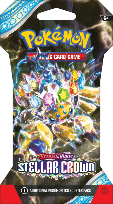 Pokémon TCG: Scarlet & Violet - Stellar Crown Sleeved Booster