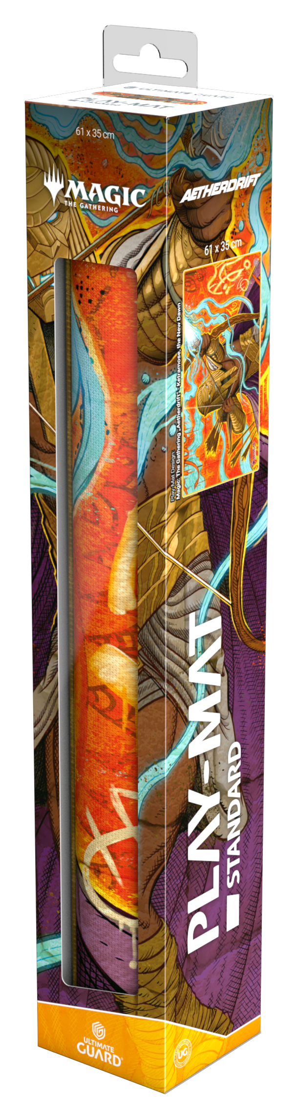 Aetherdrift Playmat Stitched Ketramose, the New Dawn