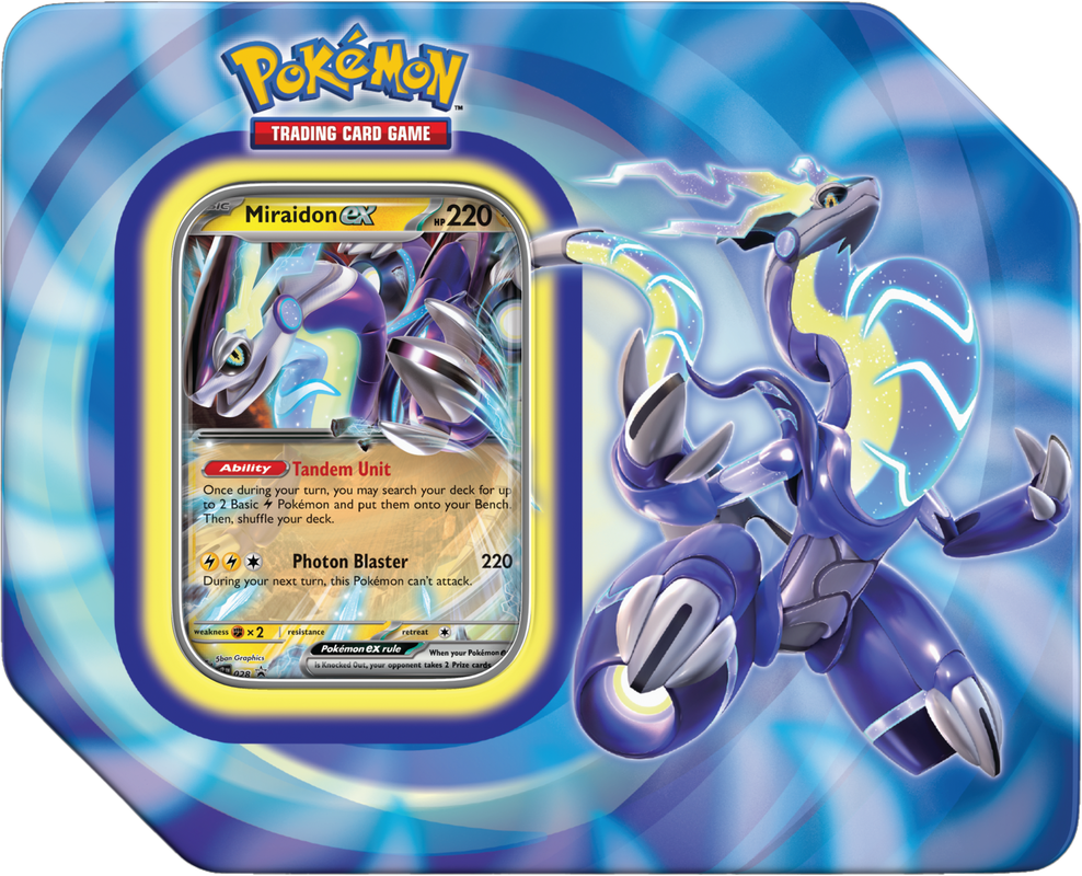 Pokémon TCG: Paldea Legends Tin