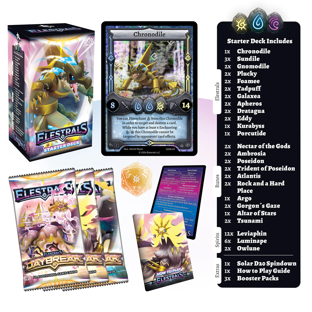 Elestrals: Daybreak - Chronodile Starter Deck