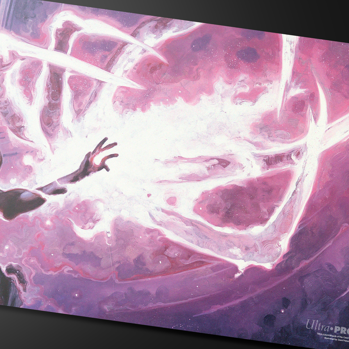 Modern Horizons 3 Playmat Flare of Malice-Silver Goblin