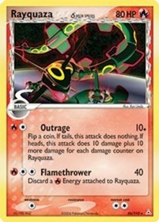 Rayquaza (Delta Species) (26) - Holon Phantoms
