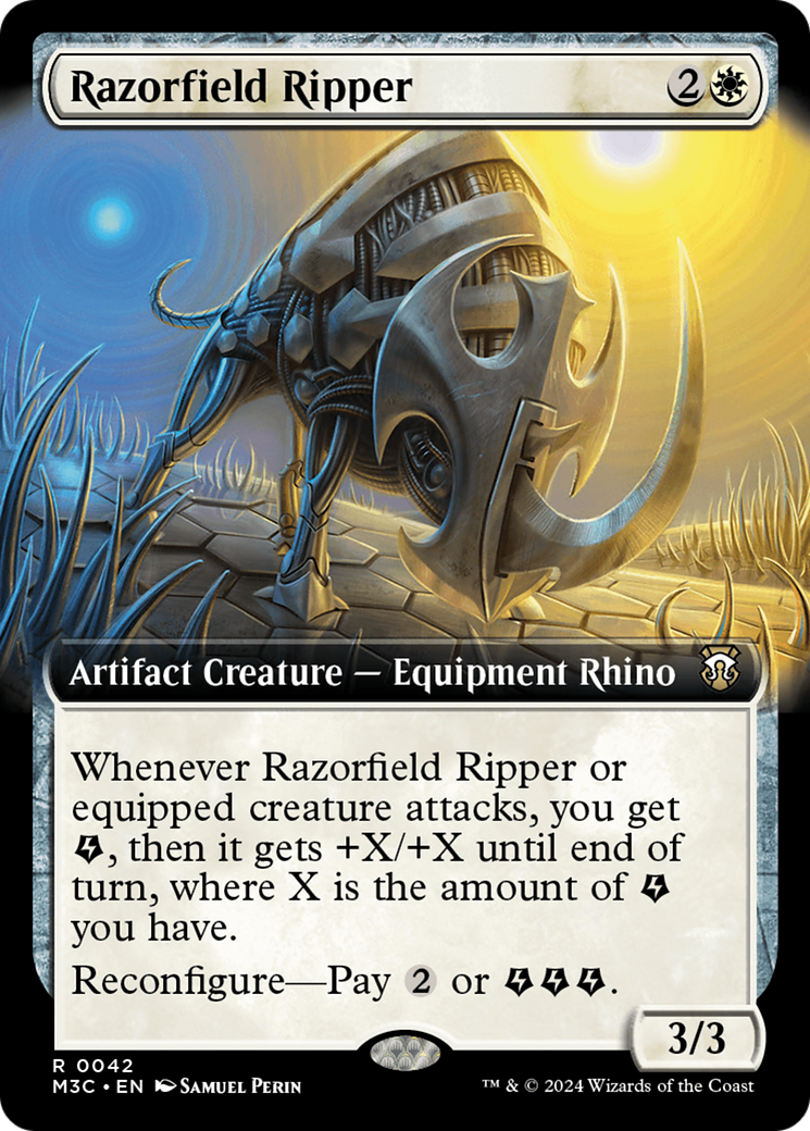 Razorfield Ripper (Extended Art) (042) - Commander: Modern Horizons 3
