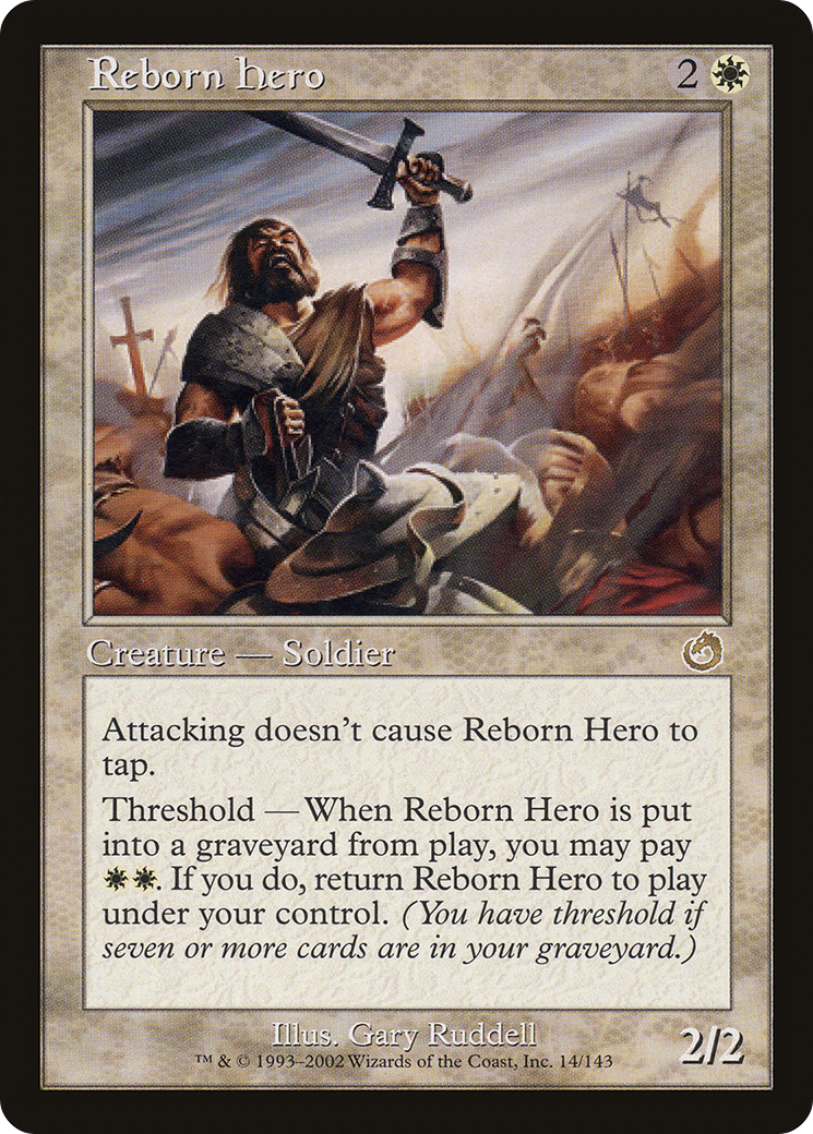 Reborn Hero (014) Foil - Torment