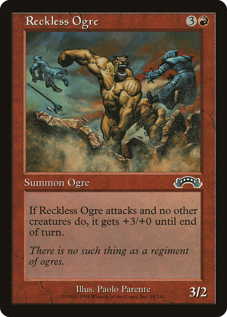 Reckless Ogre (098) - Exodus