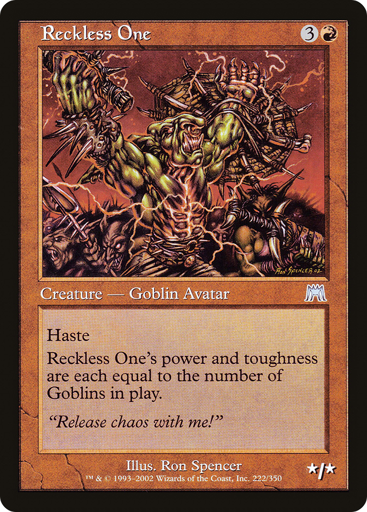 Reckless One (222) - Onslaught