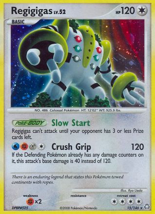 Regigigas (15) Reverse Holofoil - Legends Awakened