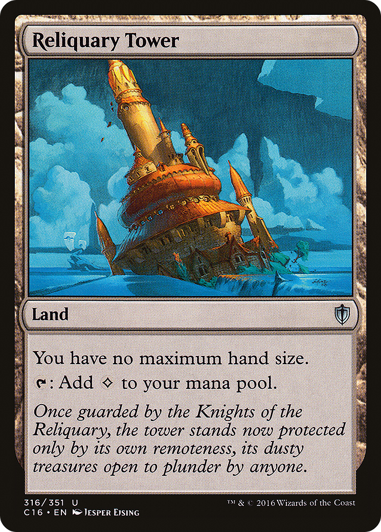 Reliquary Tower (316) - Commander 2016
