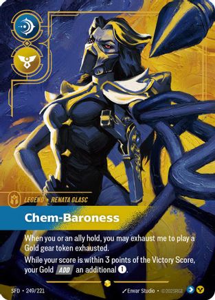 Renata Glasc – Chem-Baroness (Overnumbered) (249) Foil - Spiritforged