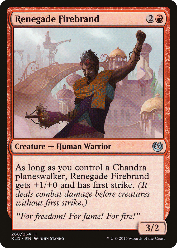 Renegade Firebrand (268) - Kaladesh