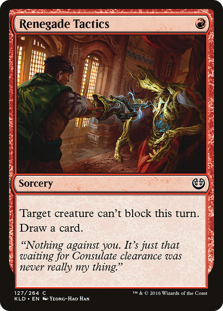 Renegade Tactics (127) Foil - Kaladesh